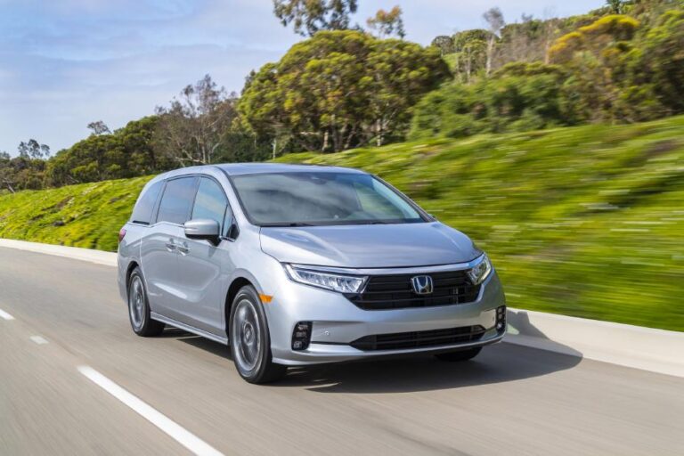Honda Odyssey del 2021, una minivan moderna y elegante