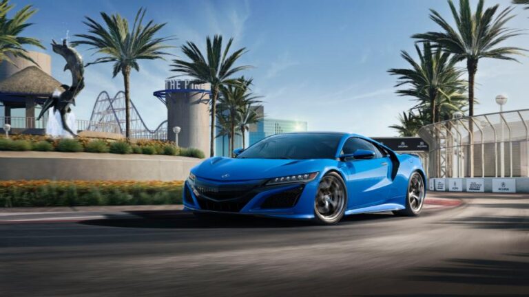 El Acura NSX del 2021 tendrá la nueva versión reformulada del Long Beach Blue