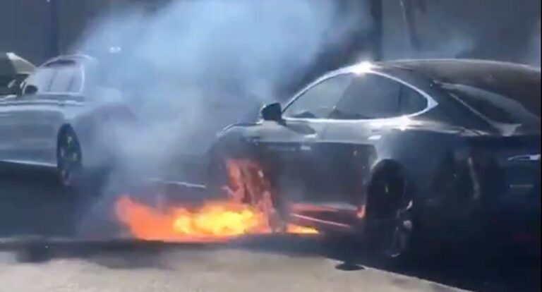 Porque los incendios de automóviles eléctricos son raros?