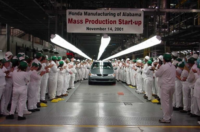 La planta automotriz de Honda en Alabama cumple 20 años de producción