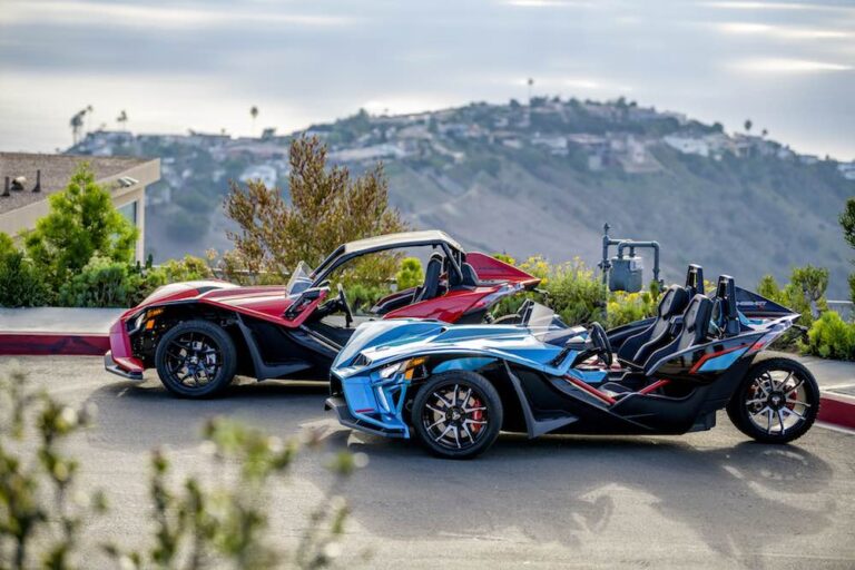 Slingshot Polaris del 2022, algo parecido al Batimóvil