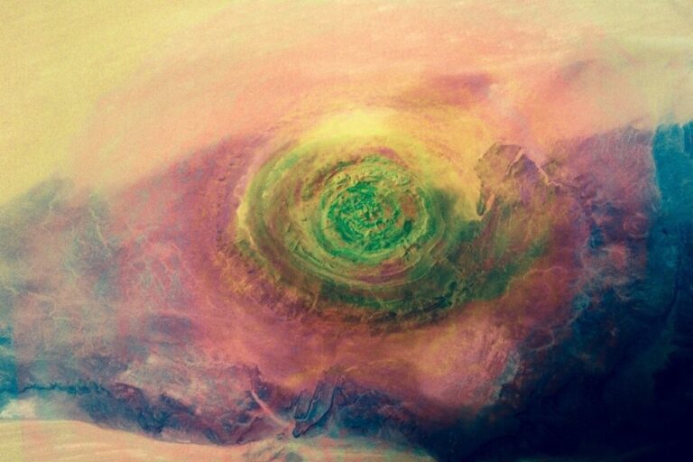 Descubra el enigmático lugar que sólo puede verse desde el espacio