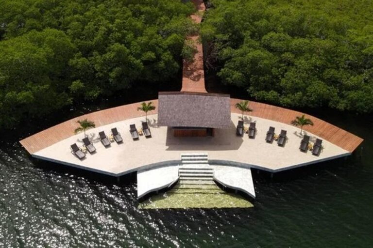 Latinoamérica: Visite la primera “playa flotante” del mundo