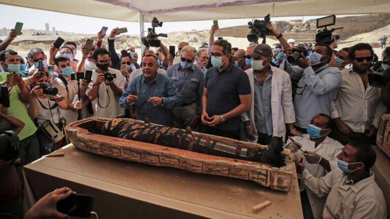 Gran hallazgo arqueológico Egipcio contiene fragmento del Libro de los Muertos