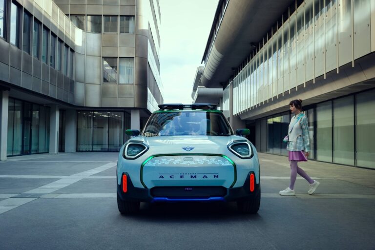 El «Aceman» el nuevo concepto de SUV eléctrico que Mini reveló