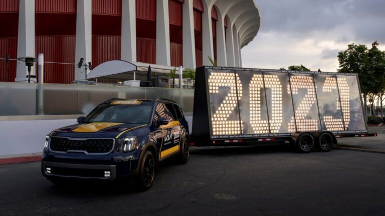 Kia inicia la celebración del 2023, con una gira nacional de los icónicos números de la víspera del año nuevo de Times Square