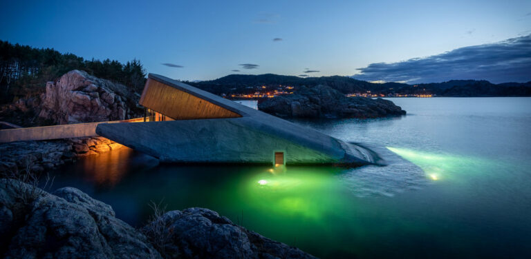 El primer restaurante sumergido de Europa