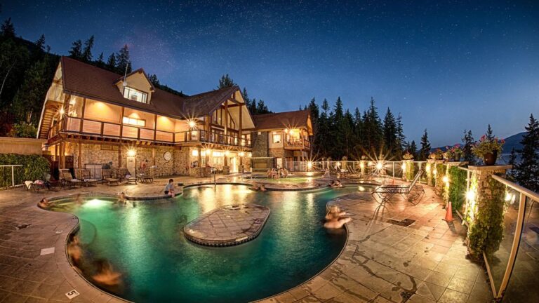 Canadá: Los 3 mejores hoteles para disfrutar de aguas termales