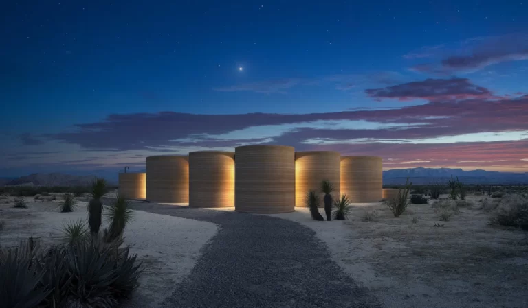 El primer hotel-camping impreso en 3D ya es una realidad, conoce todos los detalles