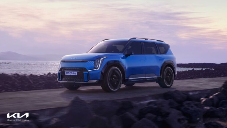Kia muestra los detalles del nuevo EV9, su primer SUV eléctrico con tres filas de asientos