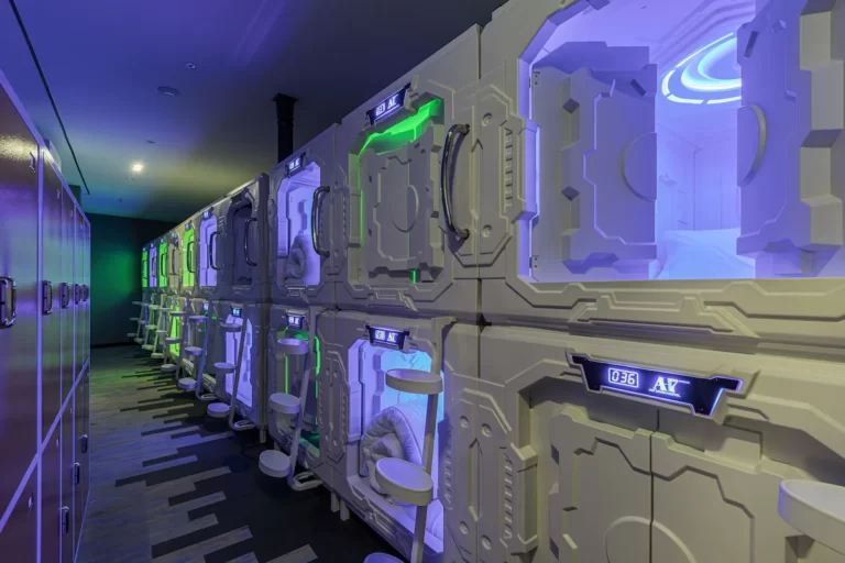 Innovador y futurista, así es este exclusivo hotel con cabinas de ciencia ficción
