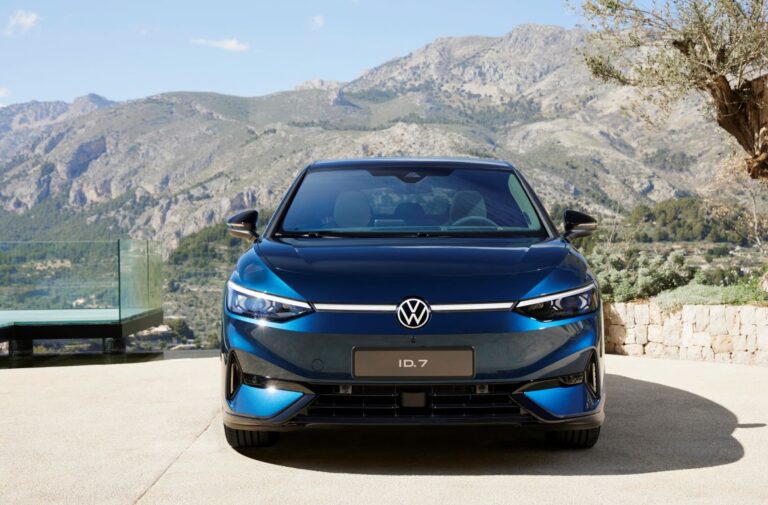 Volkswagen tuvo el estreno mundial del sedán eléctrico ID.7