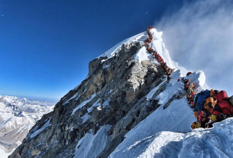 ¿Cuáles son las 5 montañas más altas del mundo?