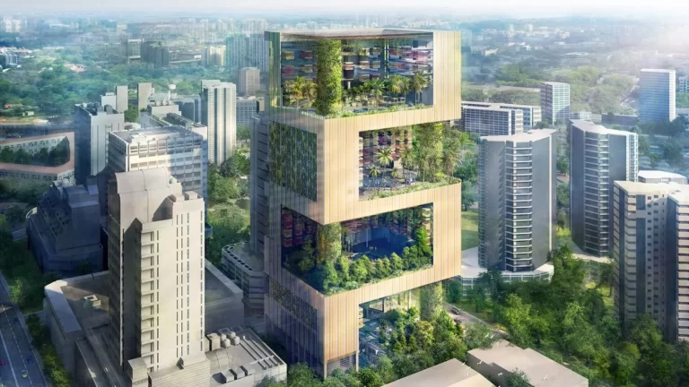 El nuevo y espectacular hotel de Singapur en forma de Jenga