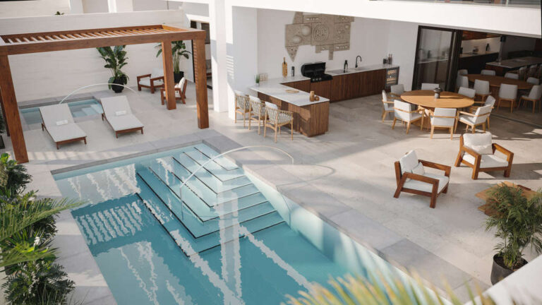 El único hotel de Los Cabos con 60 residencias privadas y piscinas de inmersión