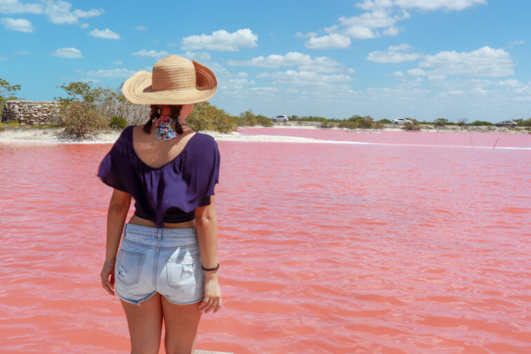 Xtampú, el destino con las lagunas rosas más hermosas de Yucatán