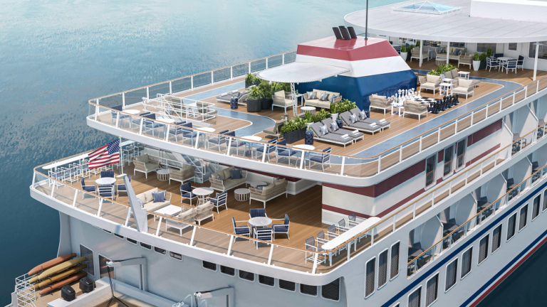 Ya puedes navegar en el primer catamarán de American Cruise Lines