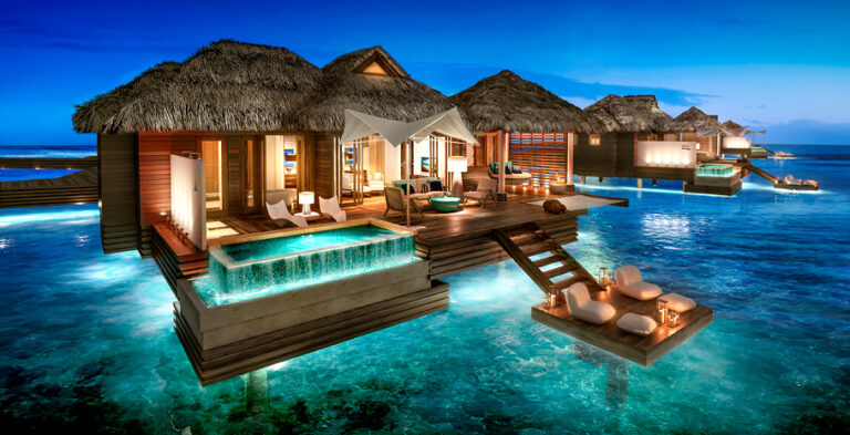 5 espectaculares bungalows sobre el agua donde sí o sí querrás hospedarte