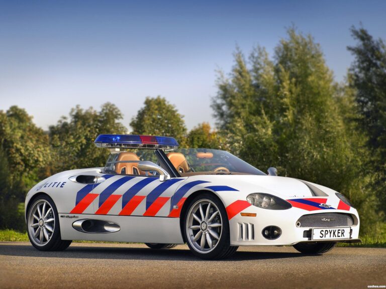 Los 5 autos de policía más rápidos del mundo