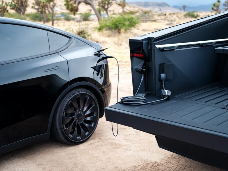 Powershell en el Cybertruck de Tesla puede alimentar la casa y cargar otros vehículos eléctricos