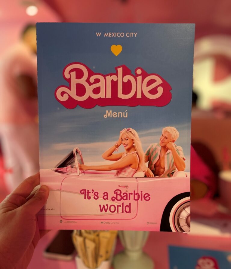 It’s a Barbie World: Así es el Encantador Restaurante Temático de Barbie en la CDMX