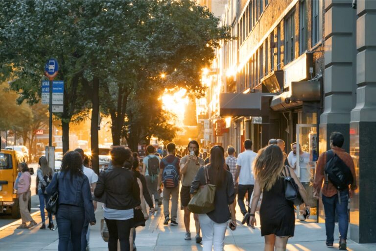 Las 20 ciudades más peatonales de EE.UU.