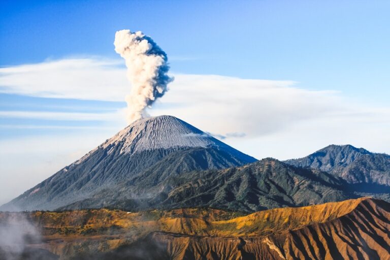 Los Países con más volcanes del mundo