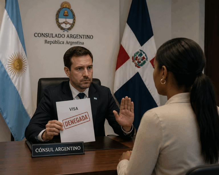 ¿Cómo un cónsul Argentino puede arruinarle la ilusión a una Dominicana?